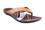 Titas Gents Tan / Brown Chappal PU