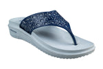 Titas Ladies Blue / Grey Chappal EVA