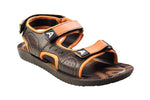 Aerowalk Boys Brown / Orange Sandal PU