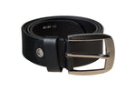 Titas Gents Black Genuine Leather Belt