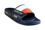 Welcome Gents Navy Sliders