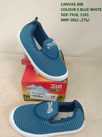 Canvas 308 - S Blue/White