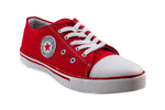 Titas Gents Red Canvas Shoe