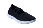 Comfort Walk Ladies Black Sports Shoe