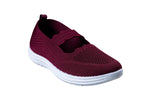 Comfort Walk Ladies Maroon Sports Shoe