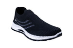 Comfort Walk Gents Black Sports Shoe