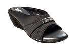 Titas Ladies Black Chappal
