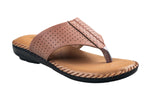 Titas Ladies Beige Chappal