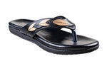 Titas Ladies Black Chappal