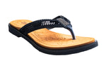 Titas Ladies Black Chappal