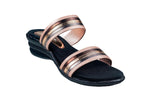 Titas Ladies Rose Gold Chappal