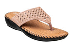 Titas Ladies Peach Chappal