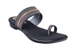 Titas Ladies Black Chappal (Cs C 250204)