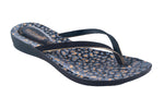 Aerowalk Ladies Black Chappal PU
