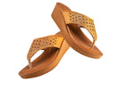 Puntoblu Ladies Tan Chappal PU (Cs Pu C 23d3)