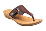 Aerowalk Ladies Brown Chappal PU