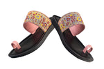 Aeroblu Ladies Pink Chappal PU (Cs Pu C Prt 9 A)