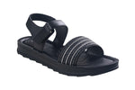 Inblu Black Ladies Sandal PU