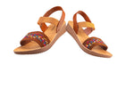 Aeroblu Tan Ladies Sandal PU (Cs Pu S Lag 9 A)