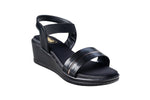 Titas Ladies Black Sandal