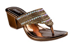 Titas Ladies Copper Wedding Chappal