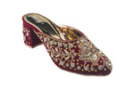 Titas Ladies Maroon Wedding Chappal