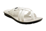 VKC Pride Gents White Chappal PU