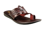 VKC Pride Gents Brown Chappal PU