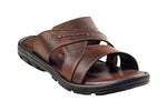 Titas Gents Dark Tan Chappal