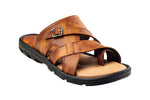 Titas Gents Brown Chappal