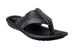 Inblu Gents Black Chappal PU