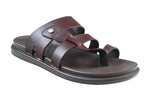 Puntoblu Gents Brown Chappal PU