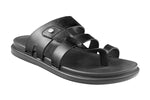 Puntoblu Gents Black Chappal PU