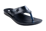 Aerowalk Gents Black Chappal PU