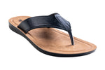 Aerowalk Gents Black Chappal PU