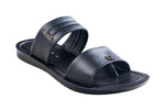Aerowalk Gents Black Chappal PU