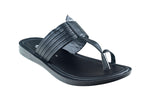Aerowalk Gents Black Chappal PU