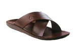 Aeroblu Gents Brown Chappal PU