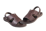Puntooblu Gents Brown Sandal PU (Gs Pu S Rl 39 A)