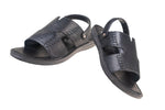 Puntooblu Gents Black Sandal PU (Gs Pu S Rl 39)