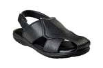 Titas Gents Black Sandal