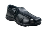 Titas Gents Black Sandal
