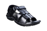 Michael Angelo Gents Black Sandal