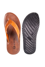 Aeroblu Gents Tan Chappal PU (Gs Pu C 8801 A)