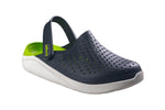 Solethreads Boys Grey / Lime Sandal EVA