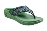 Loufn Ladies Green Chappal EVA