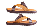 Apl Gents Brown / Tan Chappal PU (Max 504 A (airwalk)(0225))