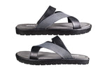 Apl Gents Black / D. Grey Chappal PU (Max 504 (airwalk)(0225))