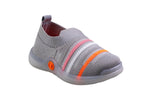 Rouba Grey Children Sports Shoe