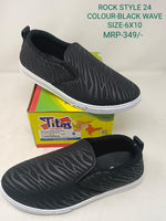 Rock Style-24 - Black/Wave